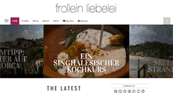 Desktop Screenshot of frolleinliebelei.com